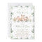 Chic Woodland Animals Greenery Baby Shower Neutral