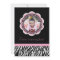 Chic Zebra Birthday Invitation
