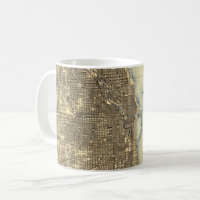 Chicago 1891 Coffee Mug (Front Left)