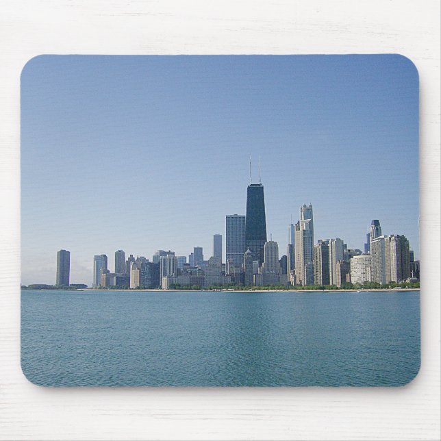 Chicago Across The Lake Mouse Pad (Front)