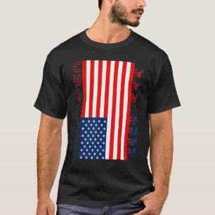 Chicago American Patriot Independent Day 4 Th July T-Shirt