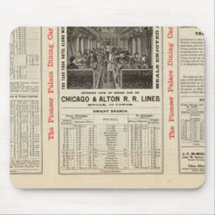 Chicago and Alton Railroad 3 Mouse Pad