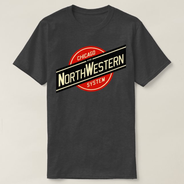 Chicago and North Western Railway TShirt (Design Front)