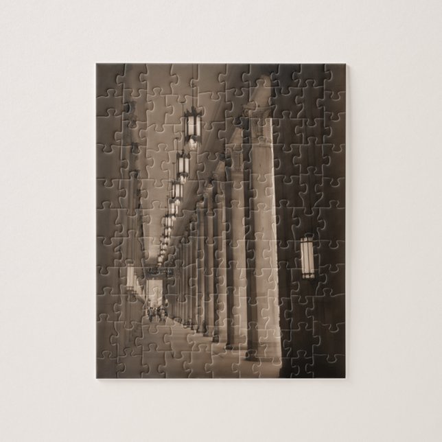 Chicago Architecture  -  Pillars  -  8x10 - 110 pc Jigsaw Puzzle (Vertical)