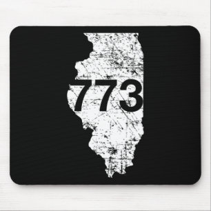 Chicago Area Code 773  Mouse Pad