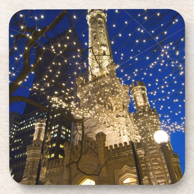 Chicago at Christmastime Coaster (Front)