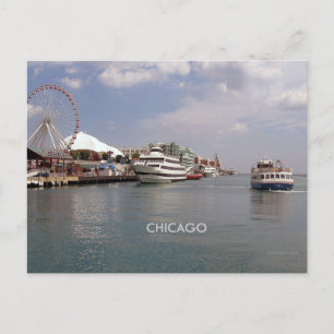Chicago:  At Navy Pier Postcard