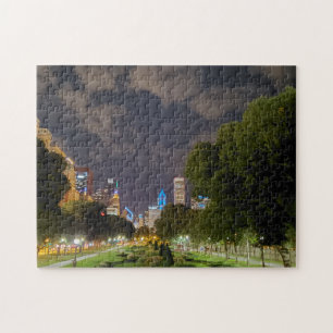Chicago at night puzzle