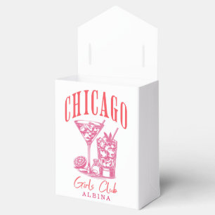 Chicago bachelorette favour box