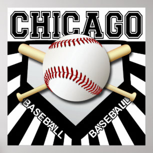 CHICAGO BASEBALL POSTER