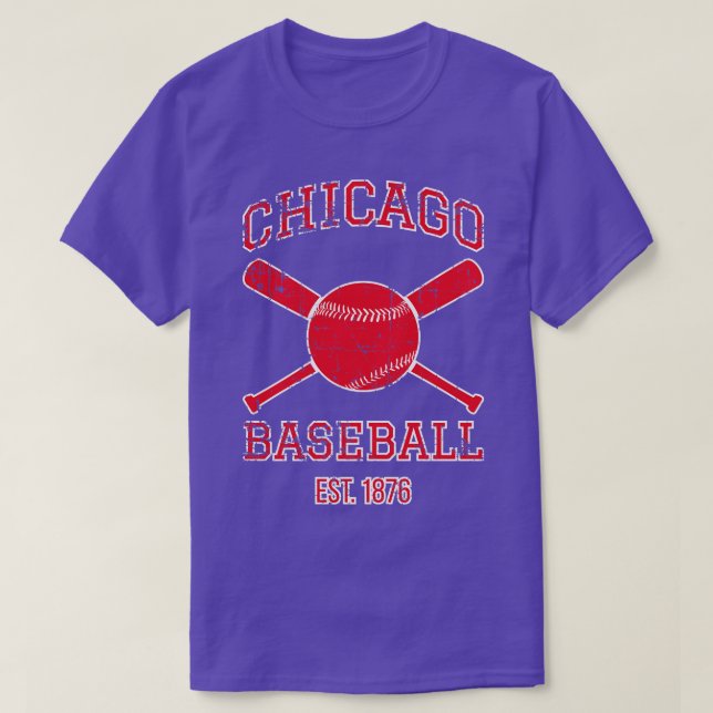 Chicago Baseball Team I T-Shirt (Design Front)
