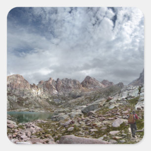 Chicago Basin - Weminuche Wilderness - Colorado Square Sticker