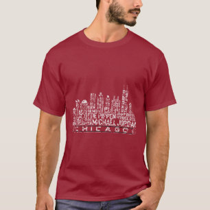 Chicago Basketball Team All Time Legends T-Shirt