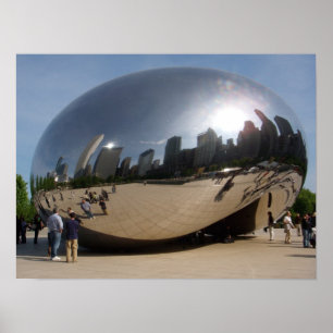 Chicago Bean Poster