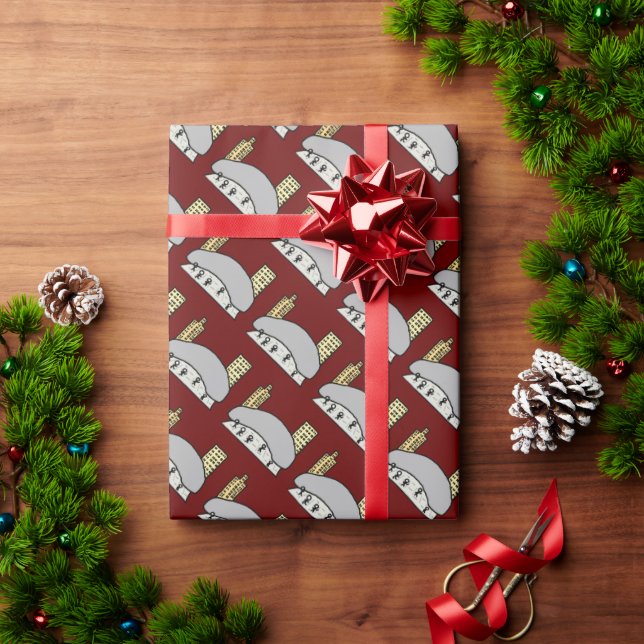 Chicago Bean Wrapping Paper (Holiday Gift)