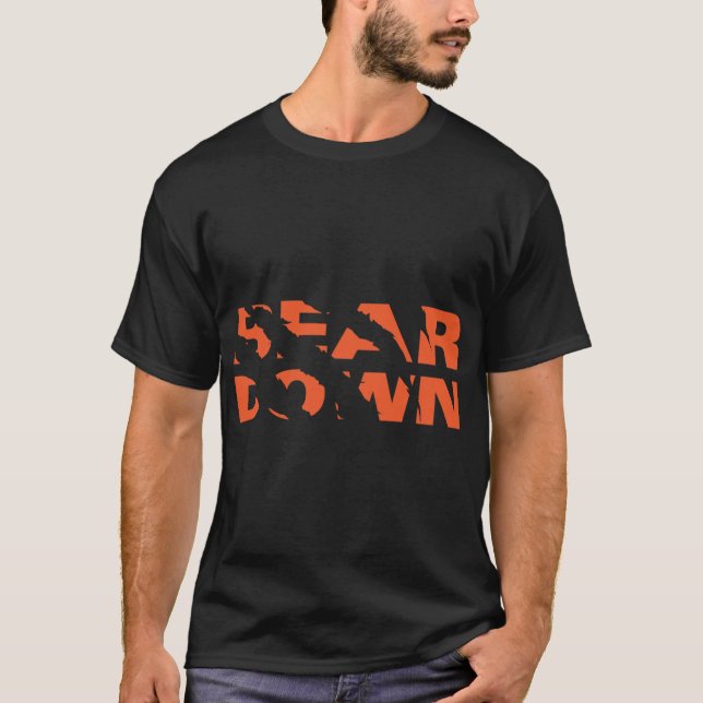 Chicago Bears - Bear Down - Claw Tear T-Shirt (Front)