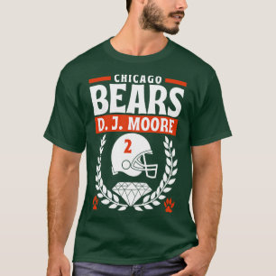 Chicago Bears D J Moore 2 Edition T-Shirt