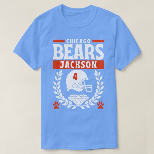 Chicago Bears Jackson 4 Edition T-Shirt (Design Front)