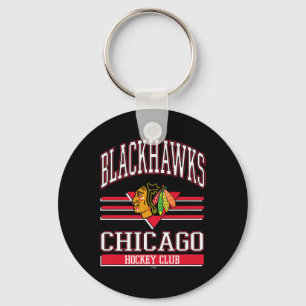 Chicago Blackhawks Hockey Club Black Officially Li Key Ring
