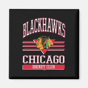 Chicago Blackhawks Hockey Club Black Officially Li Magnet