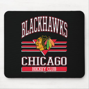 Chicago Blackhawks Hockey Club Black Officially Li Mouse Pad