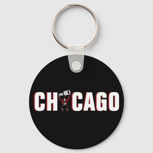 Chicago Blackhawks: Stanley Cup Champions Key Ring (Front)