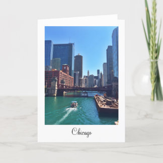 Chicago Blank Greeting Card