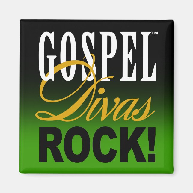CHICAGO BLING - "Gospel Divas Rock!" Magnet (Front)
