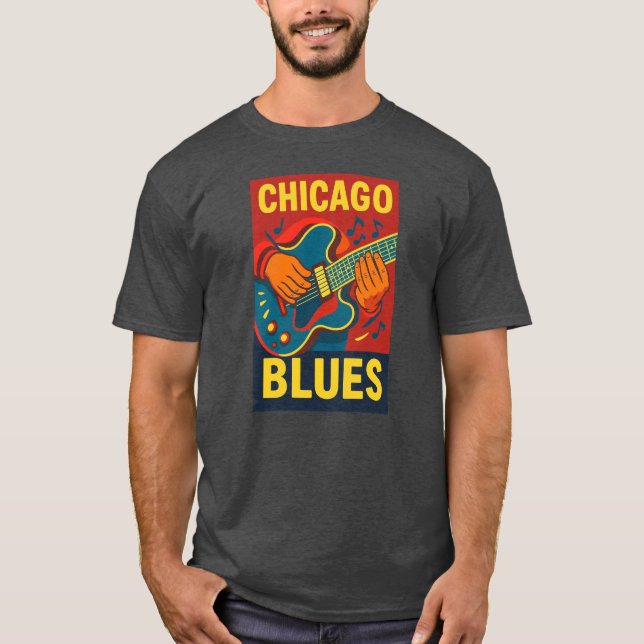 Chicago Blues T-shirt (Front)