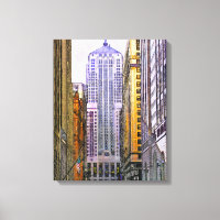 Chicago Board Of Trade - Rectangular Canvas Art