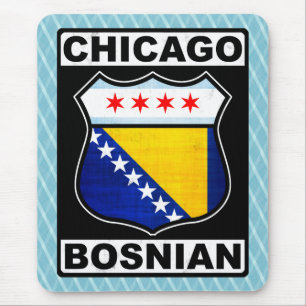 Chicago Bosnian American Mouse Pad