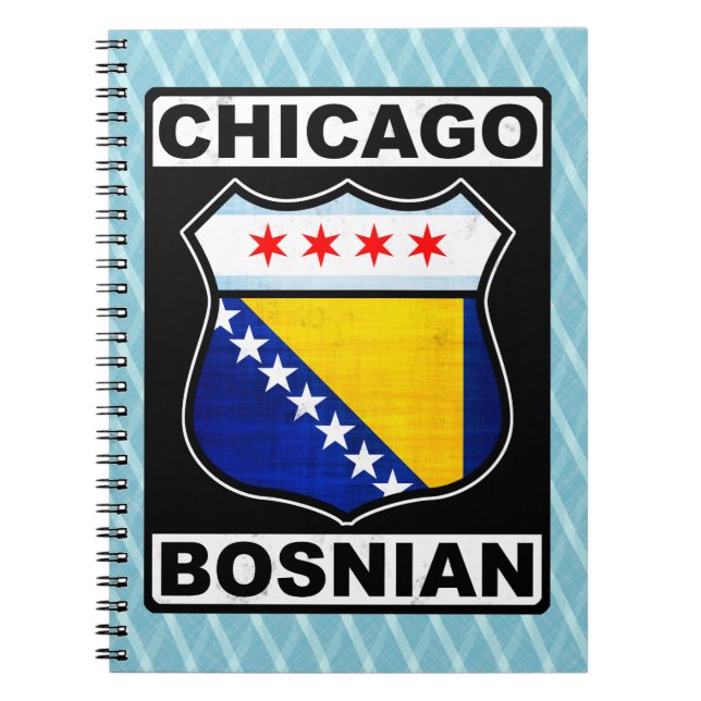 Chicago Bosnian American Spiral Notebook (Front)
