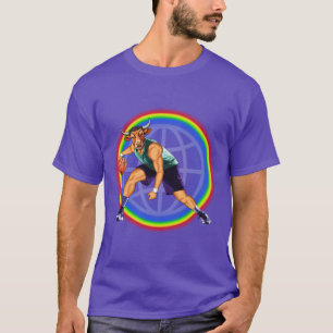 Chicago bulls basketball player in action 2 T-Shirt