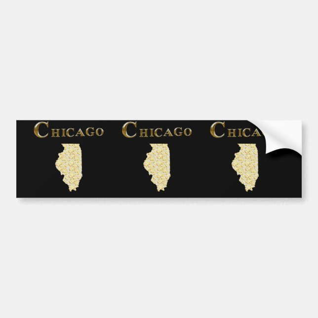 CHICAGO BUMPER STICKER (Front)