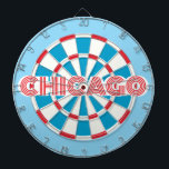 CHICAGO Chitown Pride Dartboard<br><div class="desc">CHICAGO Chitown Pride Dart Board. Great gift for Chicagoans! You may edit text by selecting the personalisation option 🎯Please let me know if you have additional questions and because Zazzle's customer support handles the customer experience you may reach Zazzle customer support by chat, phone or email as explained in this...</div>