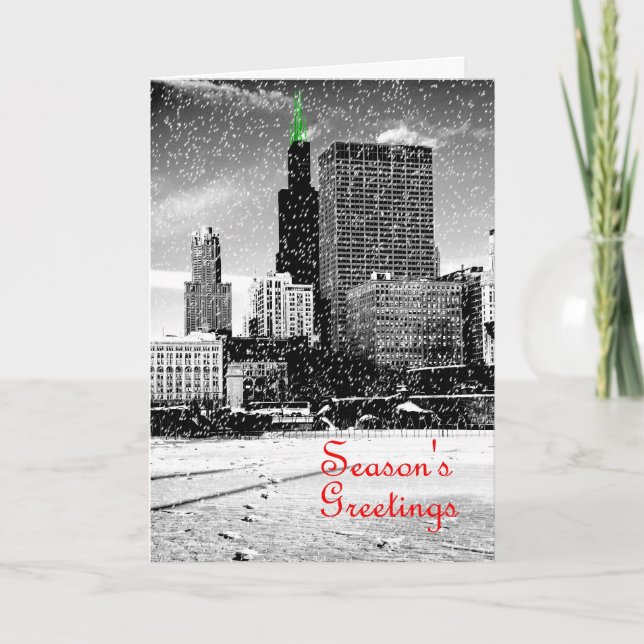 Chicago Christmas Card (Front)