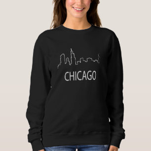 Chicago City City Souvenir Dreams Retro Vintage Sweatshirt