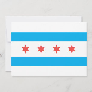 Chicago city flag