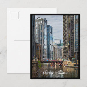 Chicago City, Illinois Postcard