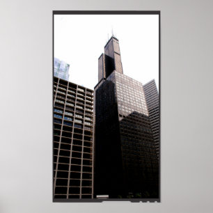 Chicago Cityscape 4 Poster