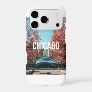 Chicago Cloud Gate Bean Autumn Skyline Travel