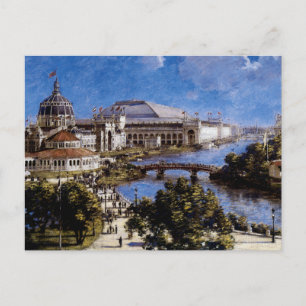 Chicago Columbian Exhibition Postcard