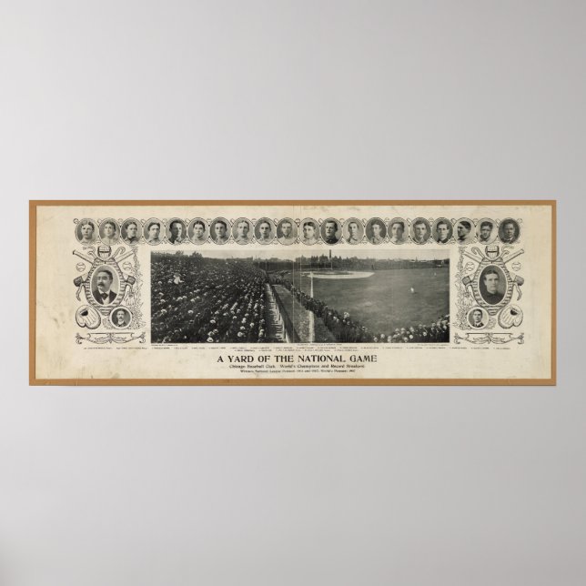 Chicago Cubs World Champions and Record Breakers Poster (Front)