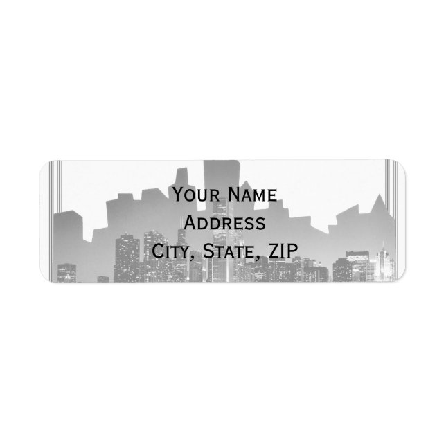 Chicago Destination Return Address (Front)