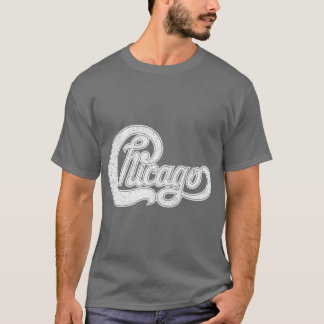 Chicago--Distress-Style T-Shirt
