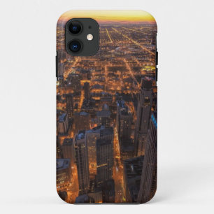 Chicago downtown at sunset Case-Mate iPhone case