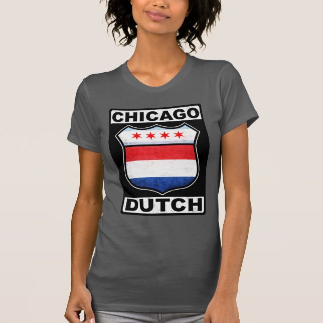 Chicago Dutch American Shield T-Shirt (Front)