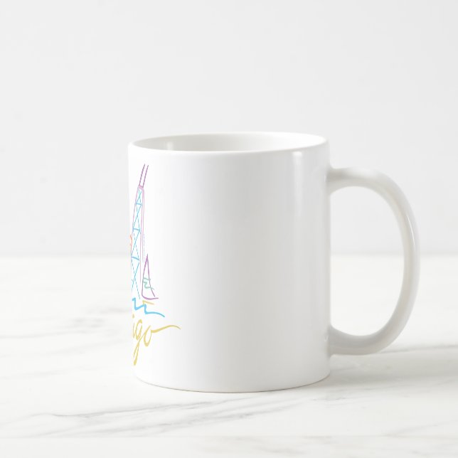 CHICAGO-EMB COFFEE MUG (Right)