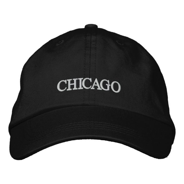 Chicago Embroidered Hat (Front)