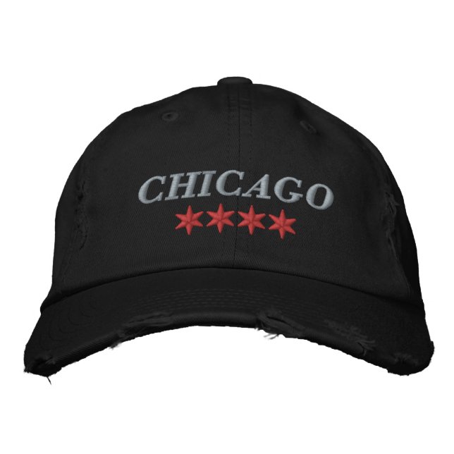 Chicago Embroidered Hat (Front)